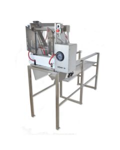 Königin Automatic Uncapping machine with heated oscillating knives + 2m long tank with frame slide