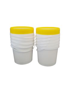 Pail 5L with Tamper-Proof Lid (Pack 10)