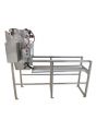 Königin Automatic Uncapping machine with heated oscillating knives + 1.5m long tank with frame slide