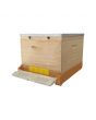 10F F/Depth Brood, Vented Base, Varroa/SHB Tray, Pollen Trap, Entrance Closure - Unpainted