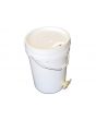Bucket 22L (30kg) Food Grade W Lid & Australian Polygenic Honey Gate