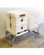 Hive Stand Double Galvanised Steel