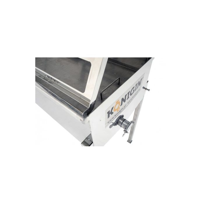 Konigin Uncapping Table with 125cm tank, frame holder, 2 work stands, 2 Screen Trays