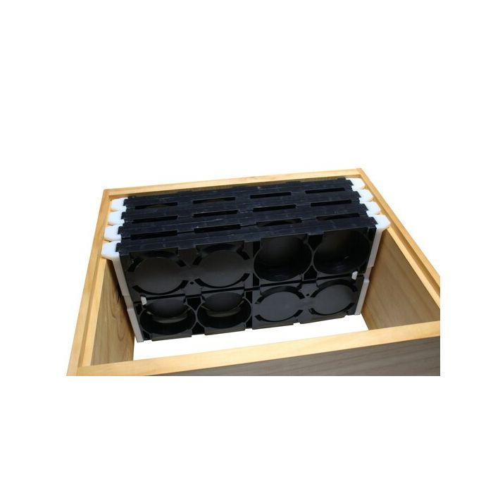 Ross Round Comb Frame - Double Decker Complete Kit