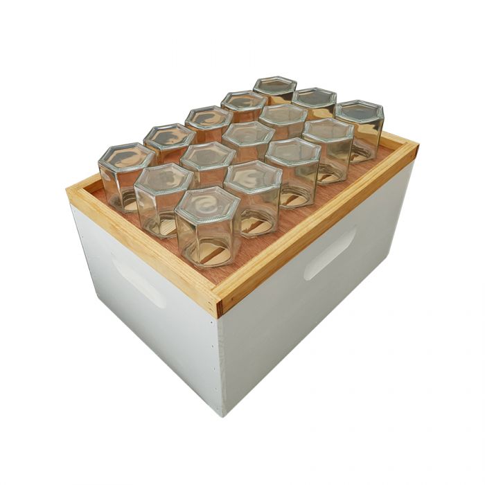 Honey Comb Jar Template 10F - For 15 x 500g Jars 