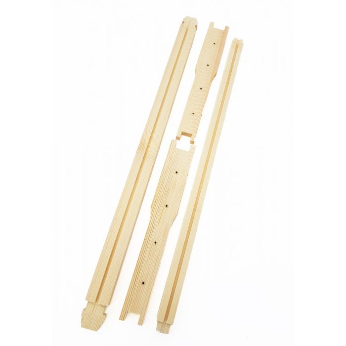 F/Depth Premium Wood Frames 13mm Grooved Bottom Bar - Kit (Min 10 Ship)