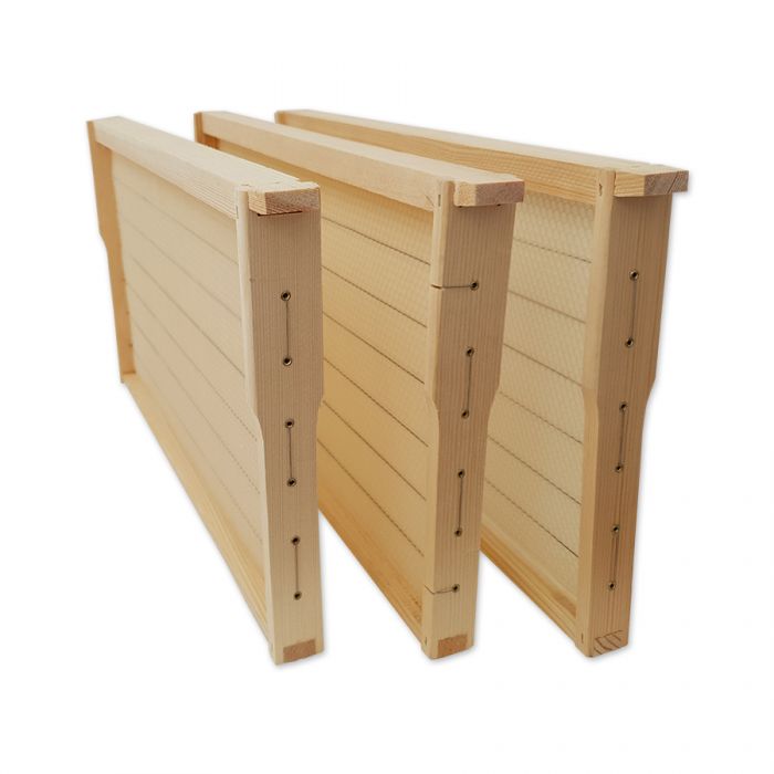 8F F/Depth Brood Painted plus 8 F/Depth Waxed Frames